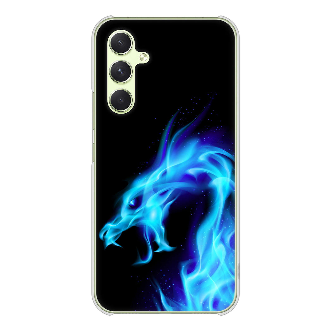 Galaxy A54 5G SCG21 au 高画質仕上げ 背面印刷 ハードケースドラゴン