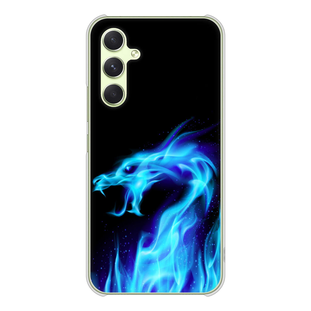 Galaxy A54 5G SCG21 au 高画質仕上げ 背面印刷 ハードケースドラゴン