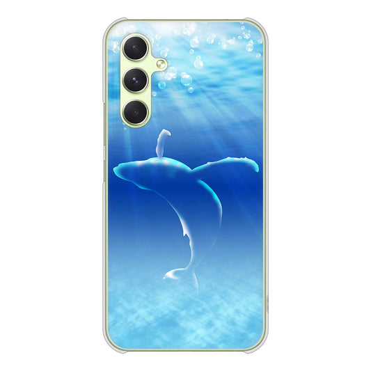 Galaxy A54 5G SCG21 au 高画質仕上げ 背面印刷 ハードケース海の守り神