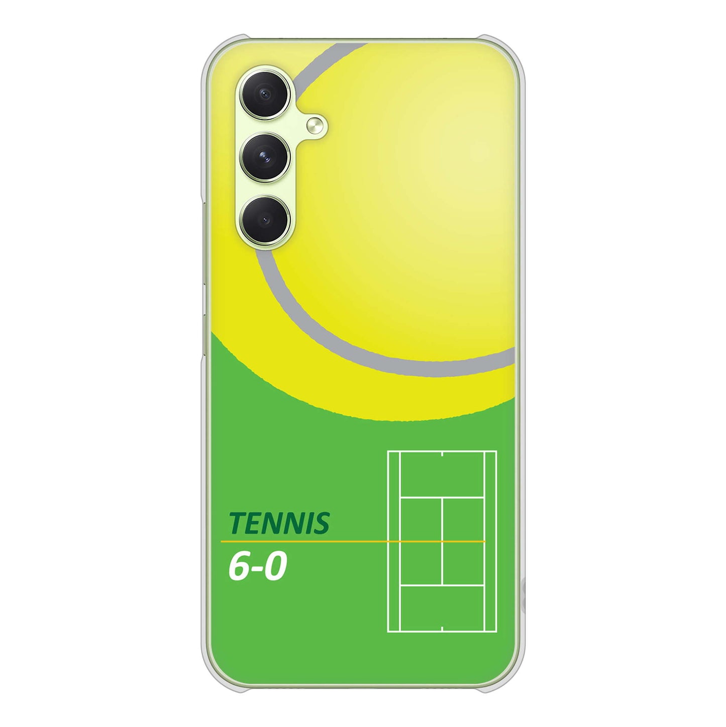 Galaxy A54 5G SCG21 au 高画質仕上げ 背面印刷 ハードケース 【IB920 TENNIS】