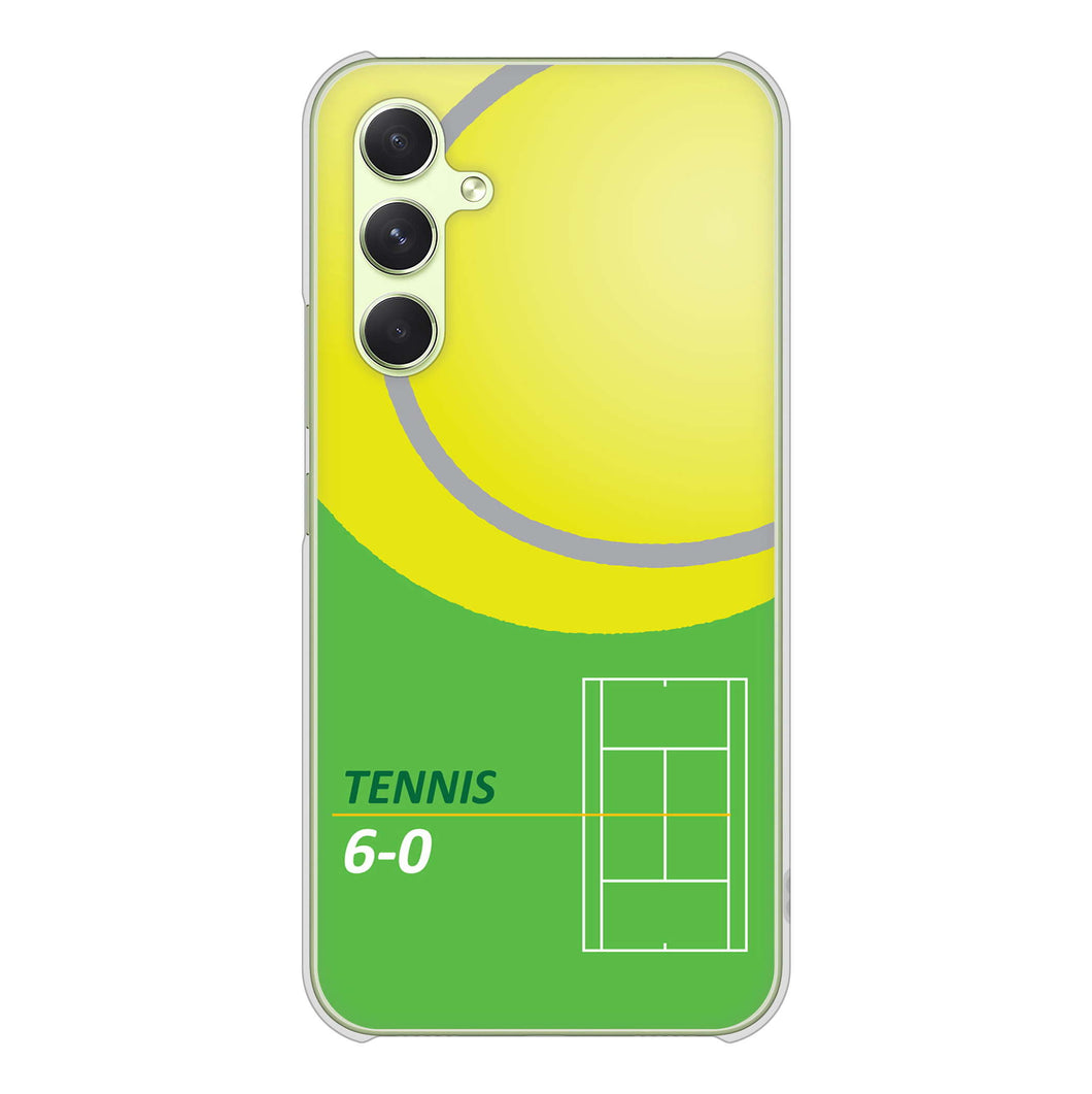 Galaxy A54 5G SCG21 au 高画質仕上げ 背面印刷 ハードケース 【IB920 TENNIS】