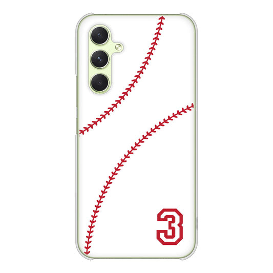 Galaxy A54 5G SCG21 au 高画質仕上げ 背面印刷 ハードケースbaseball