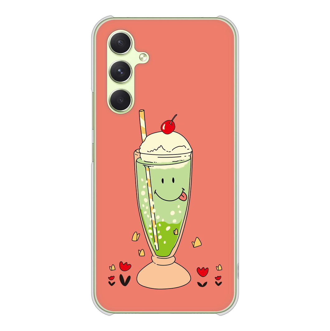 Galaxy A54 5G SCG21 au 高画質仕上げ 背面印刷 ハードケーススイーツイラスト