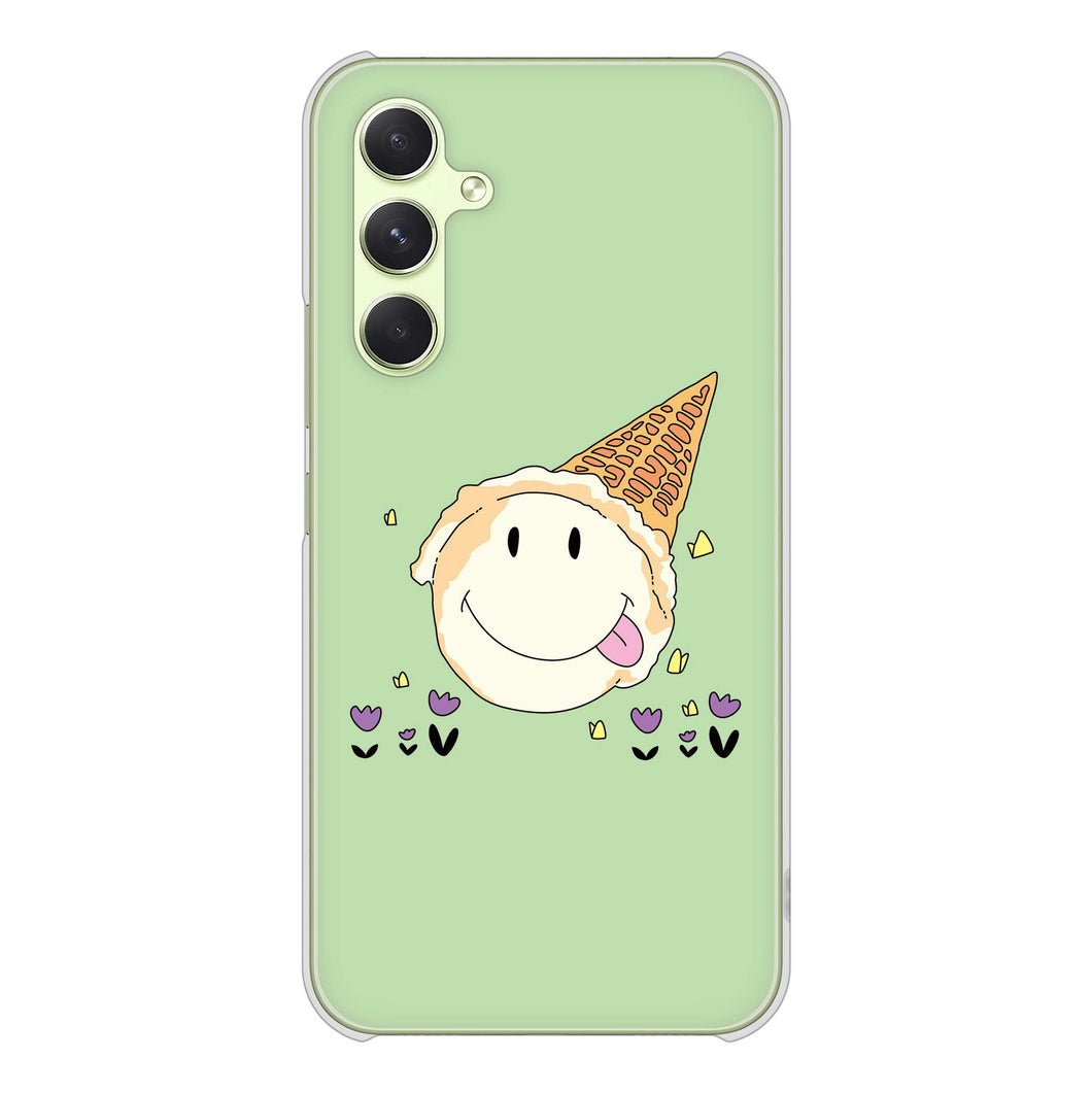 Galaxy A54 5G SCG21 au 高画質仕上げ 背面印刷 ハードケーススイーツイラスト