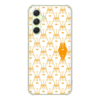Galaxy A54 5G SCG21 au 高画質仕上げ 背面印刷 ハードケースパターンアニマル