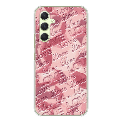 Galaxy A54 5G SCG21 au 高画質仕上げ 背面印刷 ハードケースフラワーヴェルニ