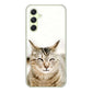 Galaxy A54 5G SCG21 au 高画質仕上げ 背面印刷 ハードケース 【VA801 笑福ねこ】