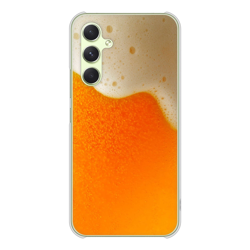 Galaxy A54 5G SCG21 au 高画質仕上げ 背面印刷 ハードケース生ビール