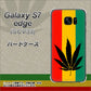 au ギャラクシーS7エッジ SCV33 高画質仕上げ 背面印刷 ハードケース【083 大麻ラスタカラー】