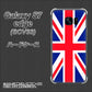 au ギャラクシーS7エッジ SCV33 高画質仕上げ 背面印刷 ハードケース【200 イギリス (ユニオン・ジャック）】