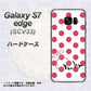 au ギャラクシーS7エッジ SCV33 高画質仕上げ 背面印刷 ハードケース【OE816 7月ルビー】