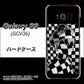 au ギャラクシー S8 SCV36 高画質仕上げ 背面印刷 ハードケース【357 bk&wh】