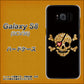 au ギャラクシー S8 SCV36 高画質仕上げ 背面印刷 ハードケース【1082 海賊ドクロ】