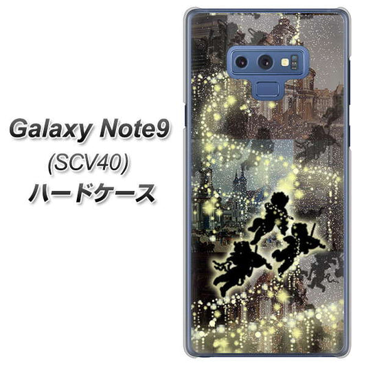 au ギャラクシー ノート9 SCV40 高画質仕上げ 背面印刷 ハードケース【253 天使の音楽隊】