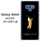 au ギャラクシー ノート9 SCV40 高画質仕上げ 背面印刷 ハードケース【610 GOLFCLUB】