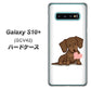 au ギャラクシー S10+ SCV42 高画質仕上げ 背面印刷 ハードケース【394 I love ダックス】