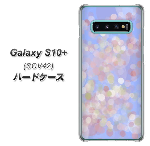 au ギャラクシー S10+ SCV42 高画質仕上げ 背面印刷 ハードケース【YJ293 デザイン】