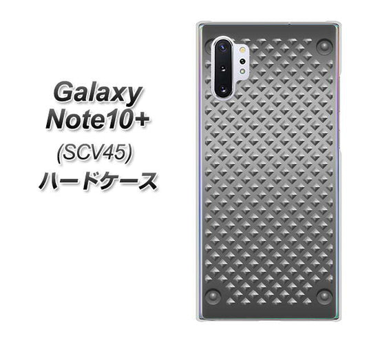 au ギャラクシー ノート10+ SCV45 高画質仕上げ 背面印刷 ハードケース【570 スタックボード】