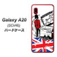 au ギャラクシー A20 SCV46 高画質仕上げ 背面印刷 ハードケース【574 ＬＯＮＤＯＮ】