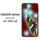 docomo アクオス センス SH-01K 高画質仕上げ 背面印刷 ハードケース【YC908 赤竜01】