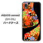 docomo アクオスセンス2 SH-01L 高画質仕上げ 背面印刷 ハードケース【1258 フラワーボディ】