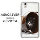docomo アクオスエバー SH-02J 高画質仕上げ 背面印刷 ハードケース【VA800 ネコとバケツ】