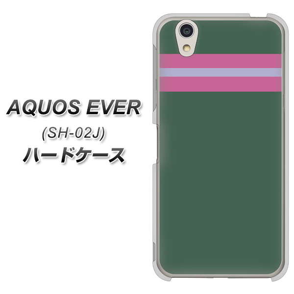 docomo アクオスエバー SH-02J 高画質仕上げ 背面印刷 ハードケース【YC936 アバルト07】