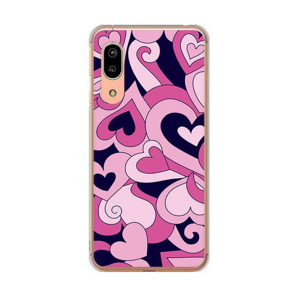 AQUOS sense3 SH-02M docomo 高画質仕上げ 背面印刷 ハードケース プリティハート