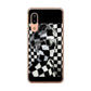 AQUOS sense3 SH-02M docomo 高画質仕上げ 背面印刷 ハードケース 【357 bk&wh】