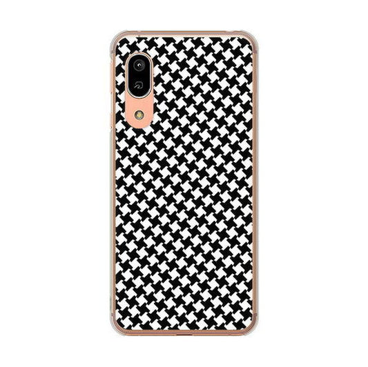 AQUOS sense3 SH-02M docomo 高画質仕上げ 背面印刷 ハードケース 【514 和柄＆筆文字 風車】