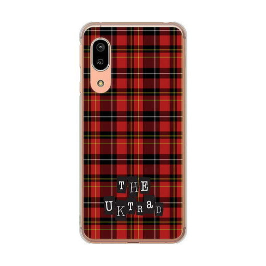 AQUOS sense3 SH-02M docomo 高画質仕上げ 背面印刷 ハードケース 【547 THEチェック】