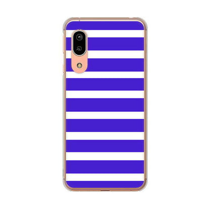 AQUOS sense3 SH-02M docomo 高画質仕上げ 背面印刷 ハードケース シンプルボーダー