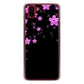 AQUOS R2 SH-03K docomo 高画質仕上げ 背面印刷 ハードケース 【019 桜クリスタル】