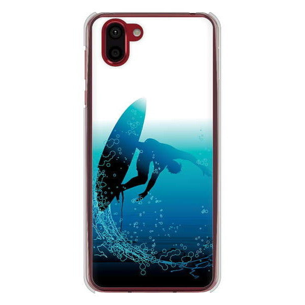 AQUOS R2 SH-03K docomo 高画質仕上げ 背面印刷 ハードケース 【416 カットバック】