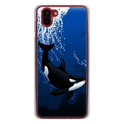 AQUOS R2 SH-03K docomo 高画質仕上げ 背面印刷 ハードケース 海の守り神