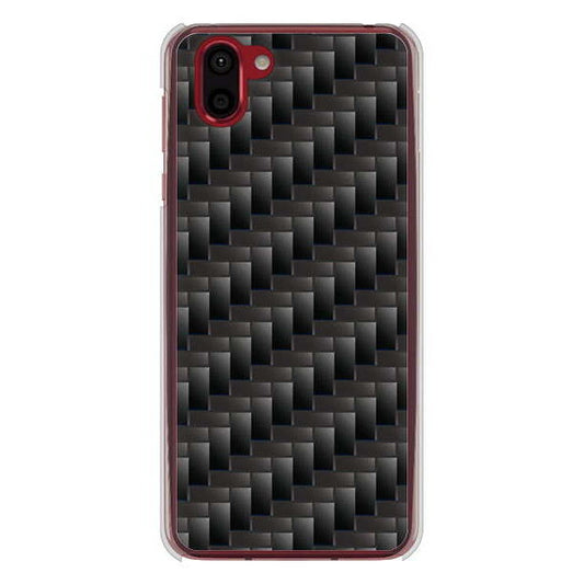AQUOS R2 SH-03K docomo 高画質仕上げ 背面印刷 ハードケース 【461 カーボン】