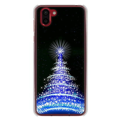 AQUOS R2 SH-03K docomo 高画質仕上げ 背面印刷 ハードケース クリスマス