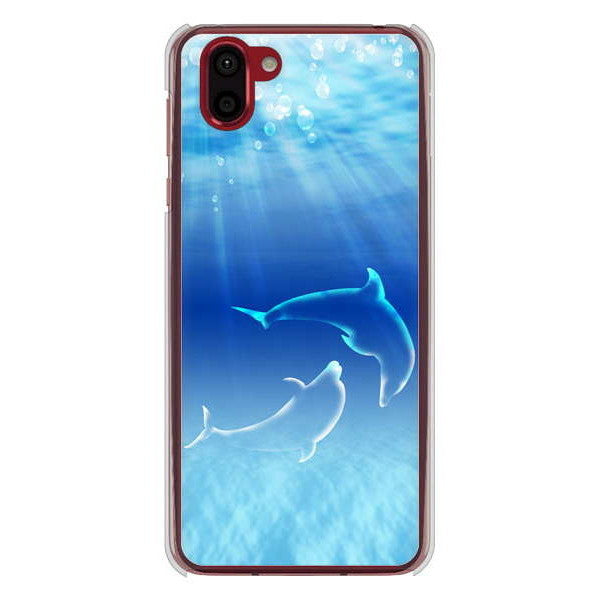 AQUOS R2 SH-03K docomo 高画質仕上げ 背面印刷 ハードケース 海の守り神