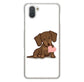 AQUOS R3 SH-04L docomo 高画質仕上げ 背面印刷 ハードケース 【394 I love ダックス】