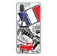 AQUOS R3 SH-04L docomo 高画質仕上げ 背面印刷 ハードケース LOVE フランス