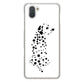 AQUOS R3 SH-04L docomo 高画質仕上げ 背面印刷 ハードケース 【1038 振り向くダルメシアン（WH）】