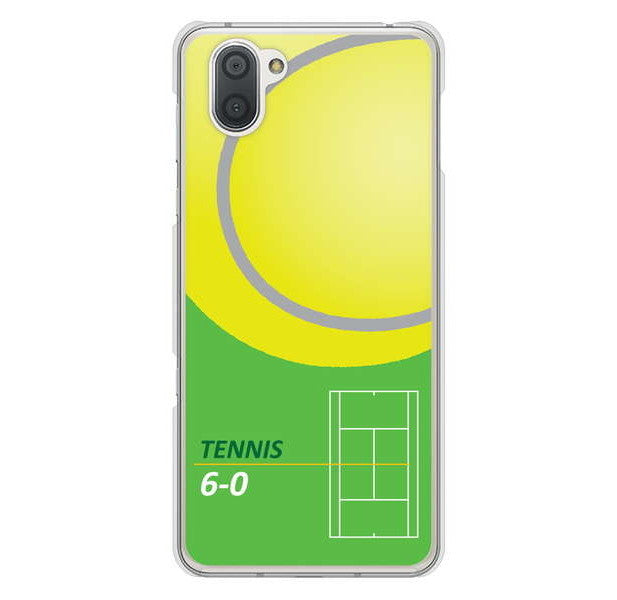 AQUOS R3 SH-04L docomo 高画質仕上げ 背面印刷 ハードケース 【IB920 TENNIS】