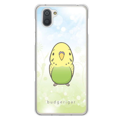 AQUOS R3 SH-04L docomo 高画質仕上げ 背面印刷 ハードケース セキセイインコ