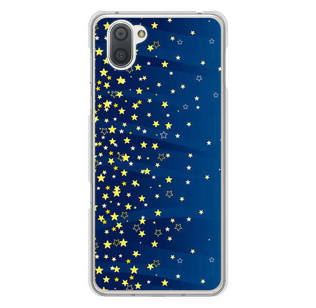 AQUOS R3 SH-04L docomo 高画質仕上げ 背面印刷 ハードケース 【VA842 満天の星空】
