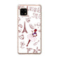 AQUOS sense4 SH-41A docomo 高画質仕上げ 背面印刷 ハードケース LOVE フランス