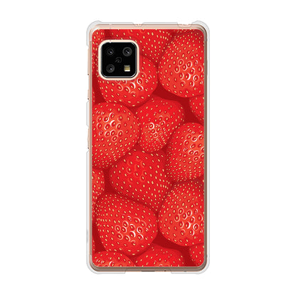AQUOS sense4 SH-41A docomo 高画質仕上げ 背面印刷 ハードケース スイーツ