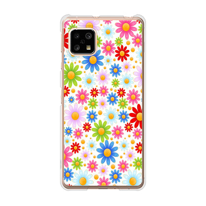 AQUOS sense4 SH-41A docomo 高画質仕上げ 背面印刷 ハードケース リバティプリント