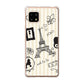 AQUOS sense4 SH-41A docomo 高画質仕上げ 背面印刷 ハードケース LOVE フランス