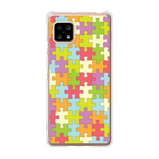 AQUOS sense4 SH-41A docomo 高画質仕上げ 背面印刷 ハードケース ジグソーパズル