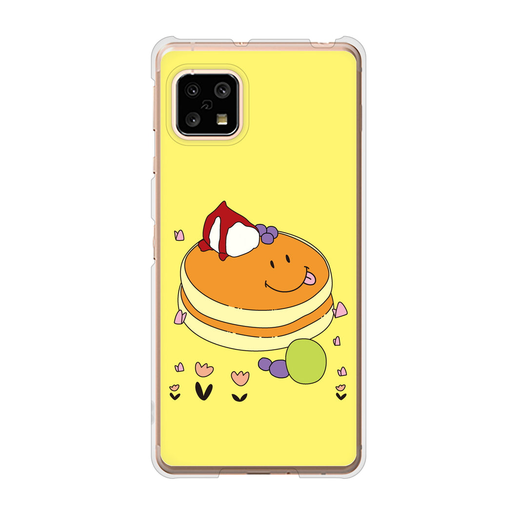 AQUOS sense4 SH-41A docomo 高画質仕上げ 背面印刷 ハードケース スイーツイラスト